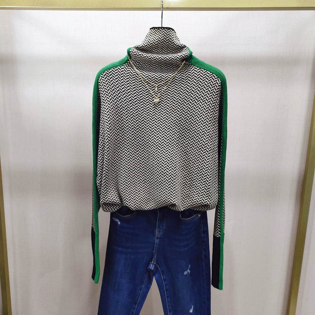 Ana Jersey cuello largo