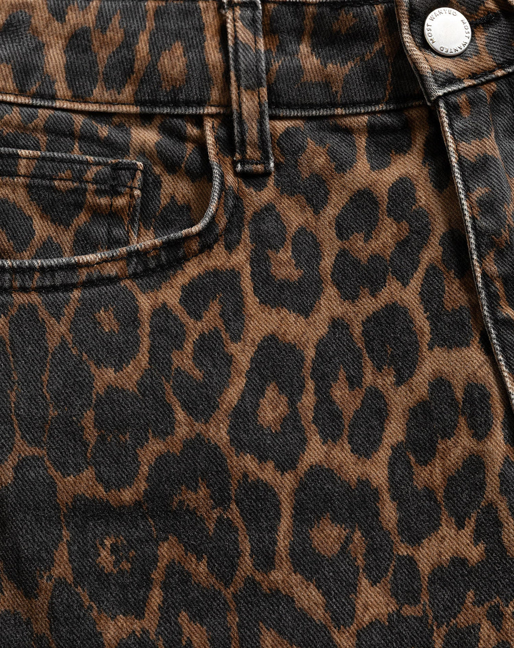 VAQUEROS BOOTCUT LEOPARDO NEGROS