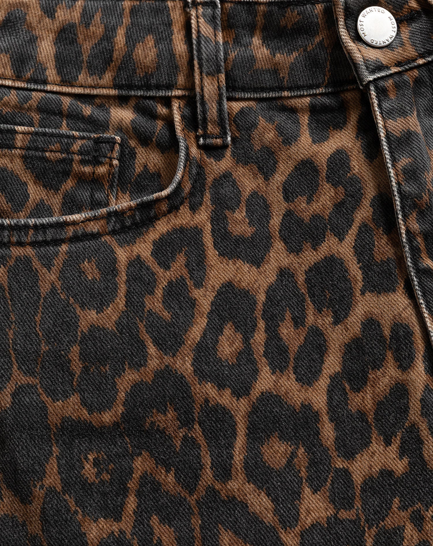 VAQUEROS BOOTCUT LEOPARDO NEGROS
